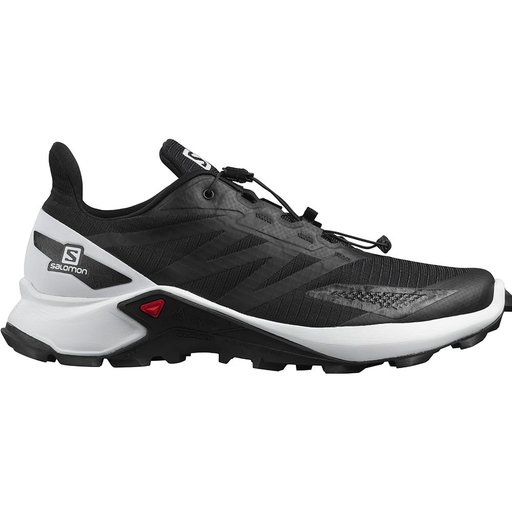 Chaussures De Trail Running Salomon Homme Noir - Salomon SUPERCROSS BLAST - France (9382-SWAEM)